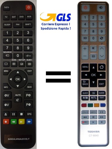 Telecomando gia programmato - telecomando,