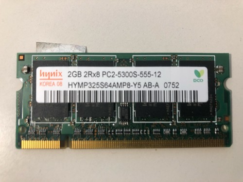Ram sodimm 2gb ddr2 667mhz