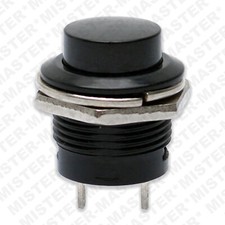 PULSANTE MOMENTANEO UNIPOLARE  DA INCASSO NORMALMENTE APERTO 1P1T - 2 PEZZI