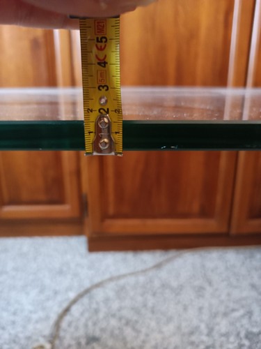 Tavolo vetro gambe in - e,