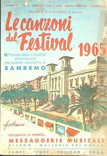 Canzoni del festival 1965 - canzoni,