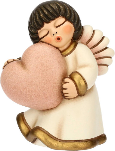 Angelo con cuore - cuore, rosa