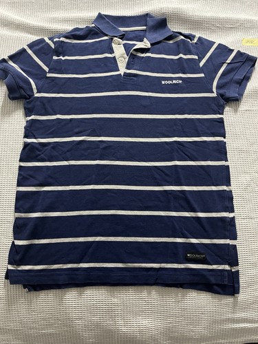 Polo woolrich blu righe - polo, a
