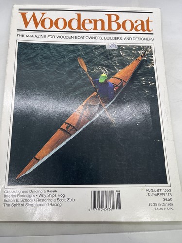 Woodenboat magazine august - magazine,