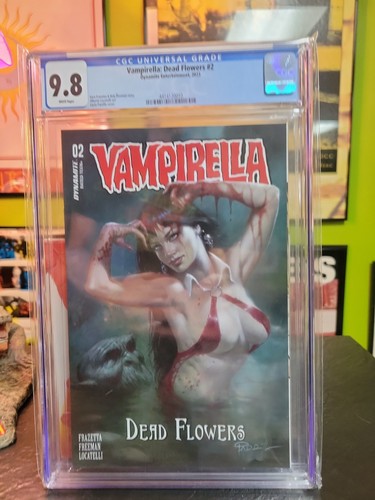 Vampirella dead flowers cgc - dead,
