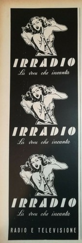 Vecchia pubblicita advert - '50,