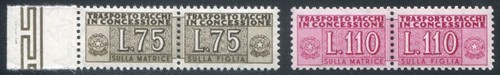 1955 italia repubblica pacchi - 1955,