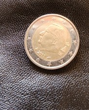 Moneta 2 Euro CON RE ALBERTO II (BELGIO) ANNO 2011 BUONO STATO