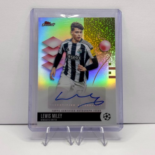 Lewis miley base auto topps - miley,