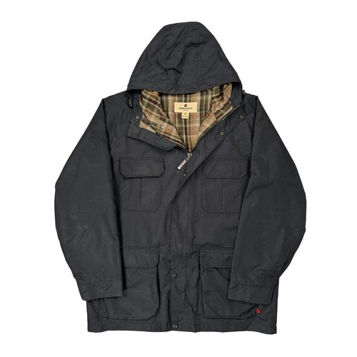 Woolrich parka large black - woolrich,
