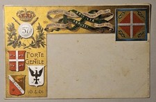 CARTOLINA MILITARE - GAETA ( LATINA ), 57° REGGIMENTO FANTERIA BRIGATA ABRUZZI.