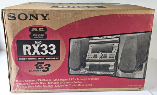 Sony rx33 dischi mini - dischi,