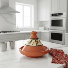 Tajine M 22 cm in Terracotta
