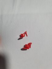 Open Toe Shoes Rosso Giappone