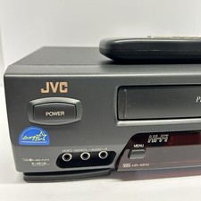 Videoregistratore JVC JCR con telecomando HR-A51U Pro-Cision 19u 4 testine plug & play registratore VHS testato