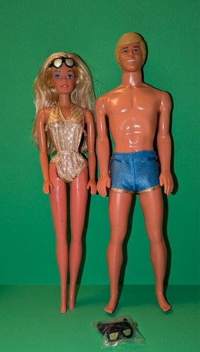 Barbie ken sun gold - sun, malibu