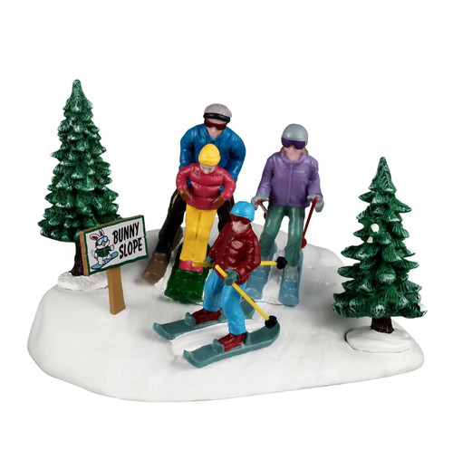 Lemax family ski - lemax, day
