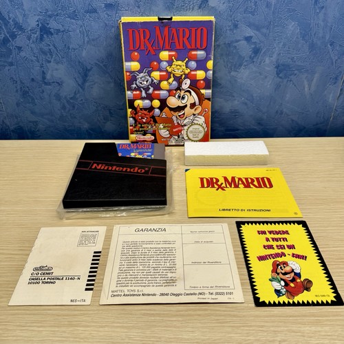 Mario nintendo nes pal - dr, a