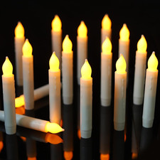 Candele coniche senza fiamma