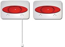 Urmet 6600/501 Kit chiamata allarme bagno Ermes terminale interno esterno sirena