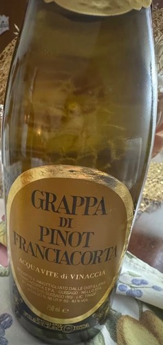 Grappa pinot franciacorta - grappa, di