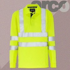 Polo Arco Hi-Vis manica lunga