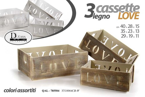 Cassette love scatola - cassette,