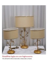 TRIS DI LUMI IN LEGNO COMPLETO