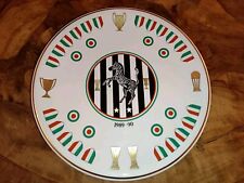 Piatto Celebrativo Juventus Richard Ginori Stagione 1989-1990