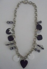 Collana metallo con - collana,
