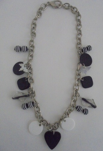 Collana metallo con - in,