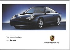 PORSCHE 911 CARRERA Uso e manutenzione 2003 Typ 996 manuale BA