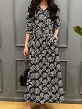 Abito Camicia Stampato Zara