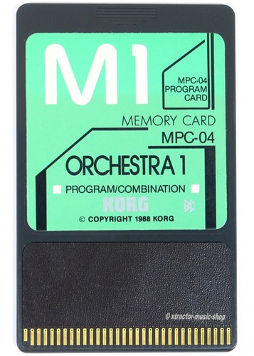 Korg m1r memory - korg, card