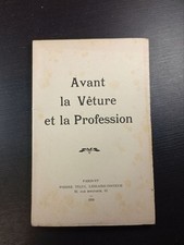 Avant la Vêture et la