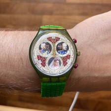 Swatch Chrono  Russian Treasury SCG107 1995 Vintage Orologio da polso
