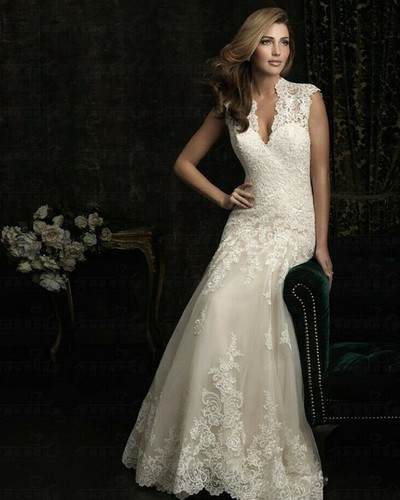 Vintage spitze brautkleid - spitze,