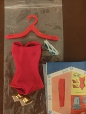 Barbie 1959 Red Swimsuit And