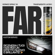 Vernice spray trasparente