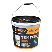 Idropittura Pittura Traspirante Base Tempera x Pareti Soffitti Interni Antimuffa