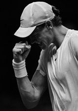 POSTER JANNIK SINNER BLACK