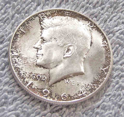 Mezzo dollaro kennedy 1964 - dollaro,