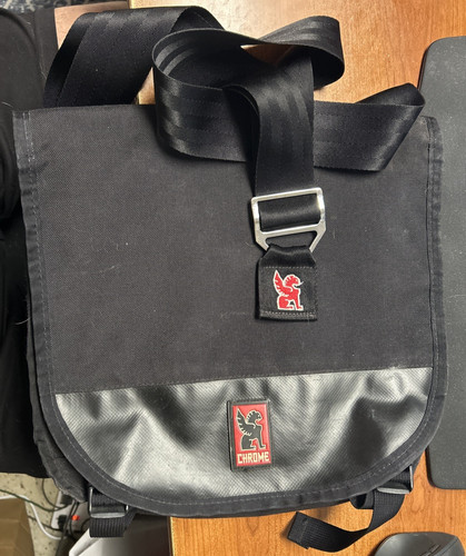 Borsa messenger chrome - messenger,