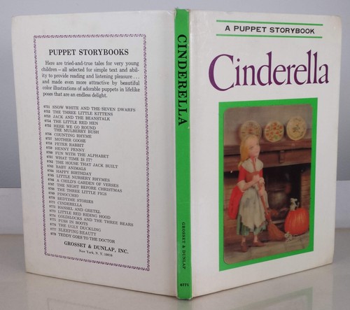 Cinderella puppet - (a,