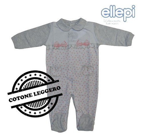 Tutina neonato ellepi easy - tutina,