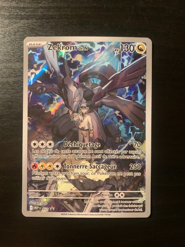 Carte pokémon zekrom de n - carte,