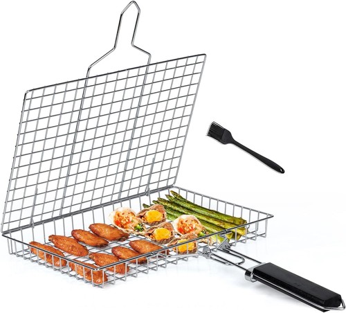 Cestello barbecue acciaio - in,
