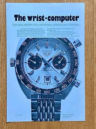 Heuer autavia cronografo 1163 - heuer,