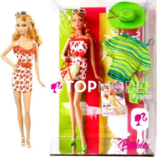Barbie top model resort - model,