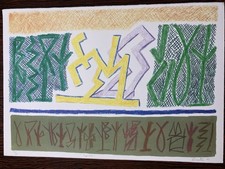 Riccardo Licata - Egidio - Litografia Firmata a mano - cm 45x35